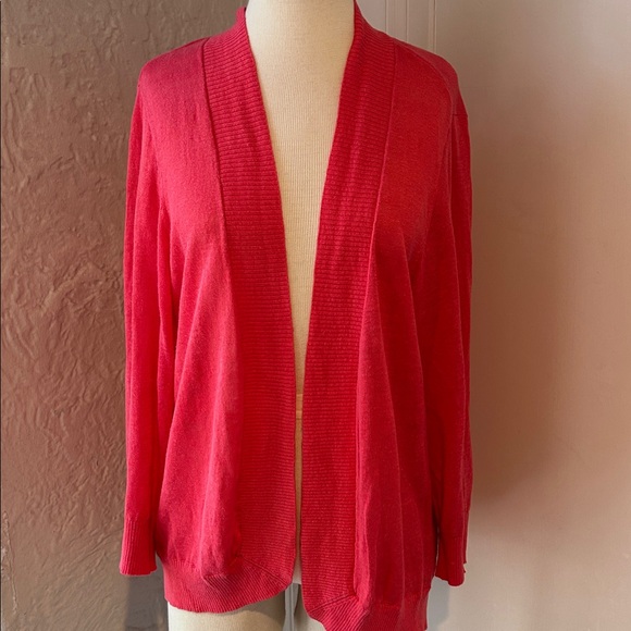 Tommy Bahama Coral Knit Linen Sweater - Picture 1 of 5